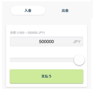 エコペイズでのコンクエスタドール入金