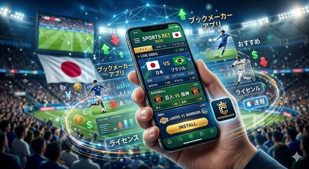 ブックメーカー アプリ