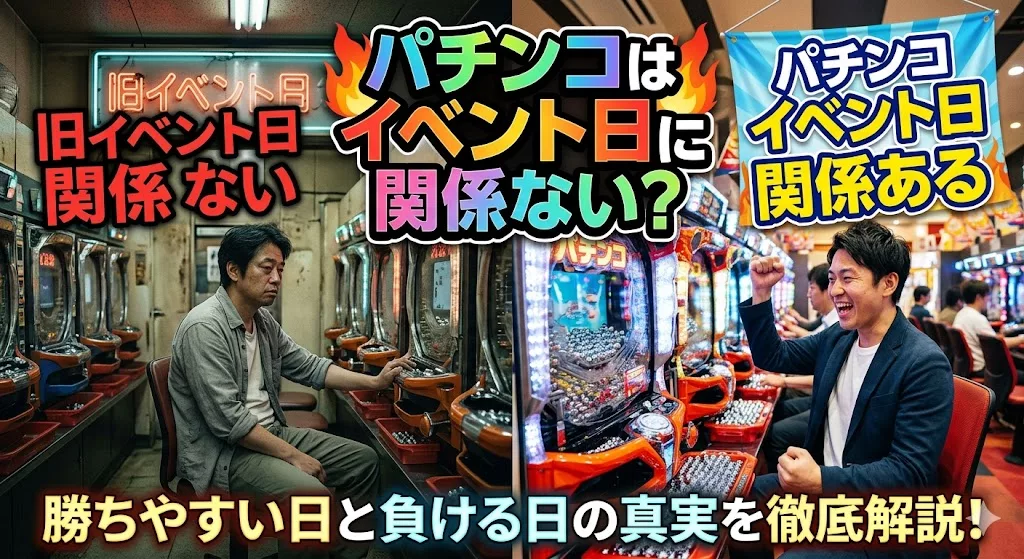パチンコ イベント日 関係ない