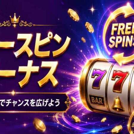 オンラインカジノのフリースピンボーナス完全ガイド【2026年最新版】