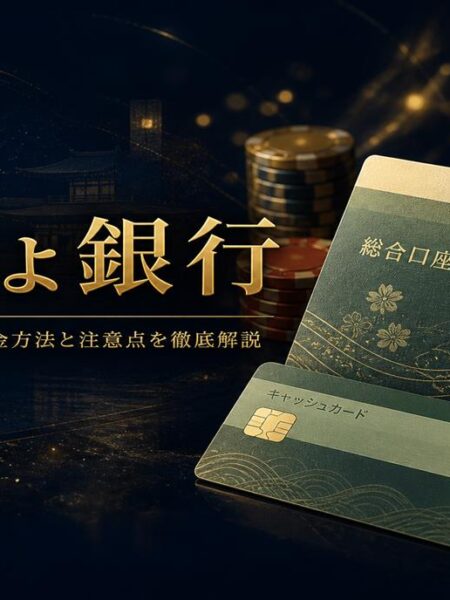 オンラインカジノでゆうちょ銀行は使える？入出 金対応と注意点を解説