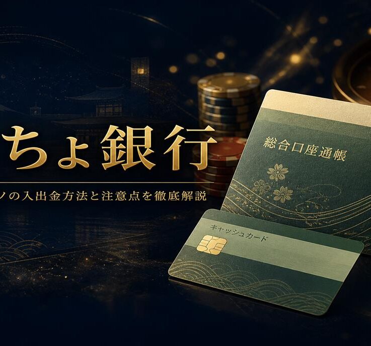 オンラインカジノでゆうちょ銀行は使える？入出 金対応と注意点を解説