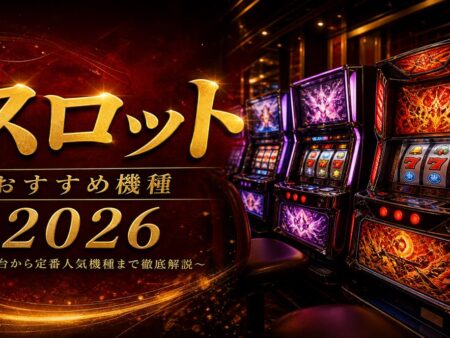 スロット今打つならどれ？おすすめ機種と勝ちや すい台の選び方【2026年版】