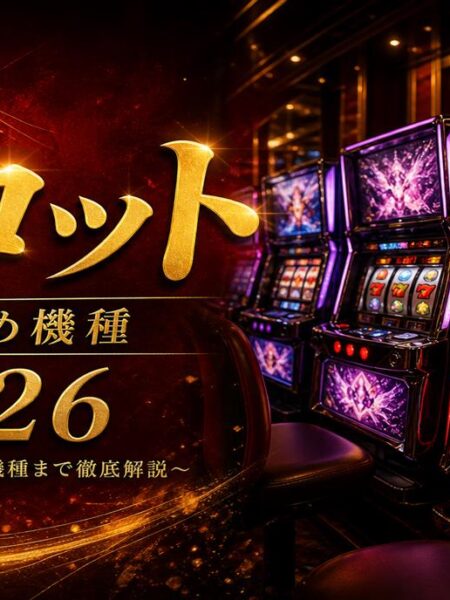 スロット今打つならどれ？おすすめ機種と勝ちや すい台の選び方【2026年版】